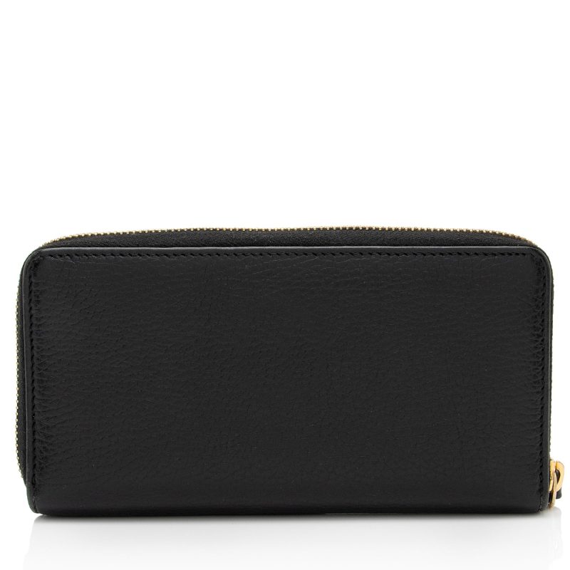 Gucci Leather GG Marmont Zip Around Wallet (SHF-wcWQC8) - Barde - Image 3