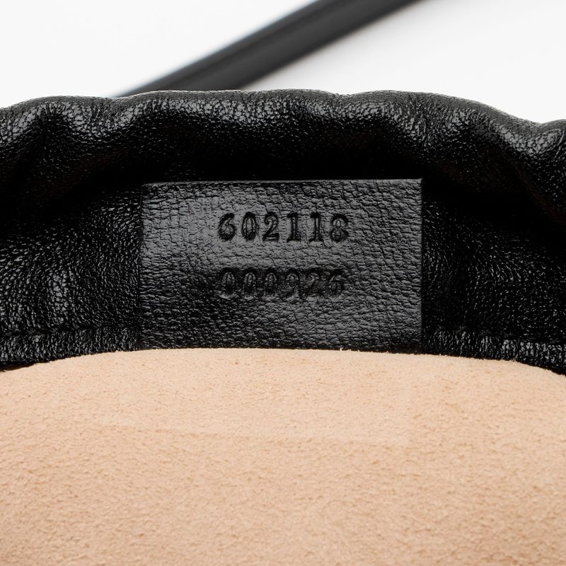 Gucci Leather Horsebit 1955 Drawstring Bucket Bag (SHF-gQJSRI) - Barde - Image 6