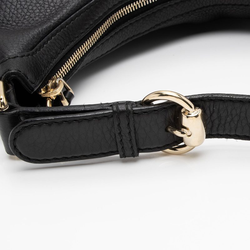 Gucci Leather Web Heritage Horsebit Large Hobo (SHF-yRvuke) - Barde - Image 10
