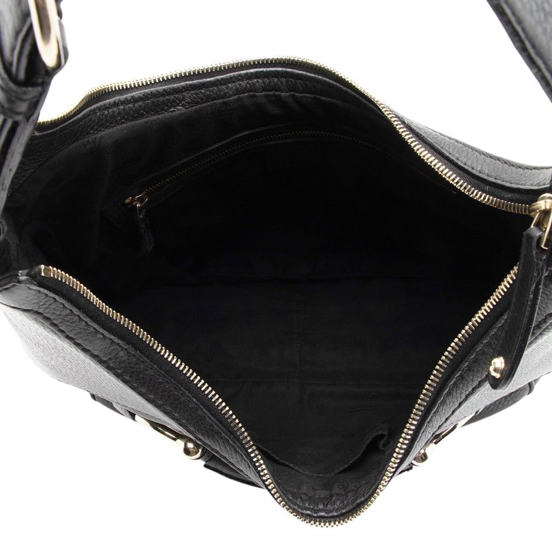 Gucci Leather Web Heritage Horsebit Large Hobo (SHF-yRvuke) - Barde - Image 7
