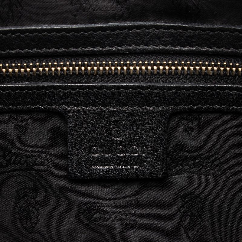 Gucci Leather Web Heritage Horsebit Large Hobo (SHF-yRvuke) - Barde - Image 8