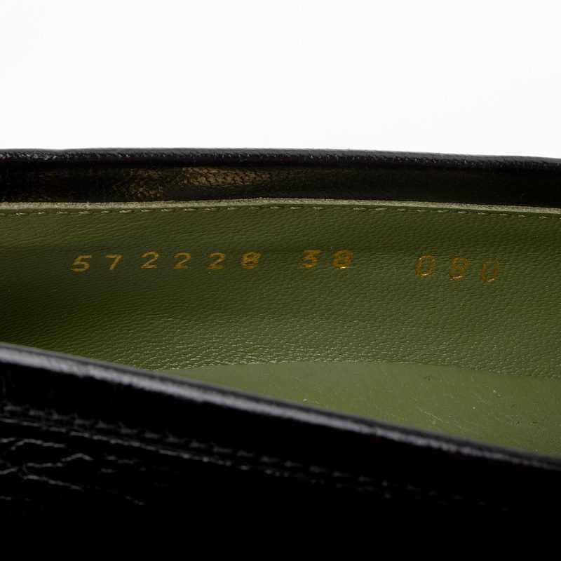 Gucci Leather Horsebit Platform Loafers - Size 8 / 38 (SHF-5KQ35o) - Barde - Image 4