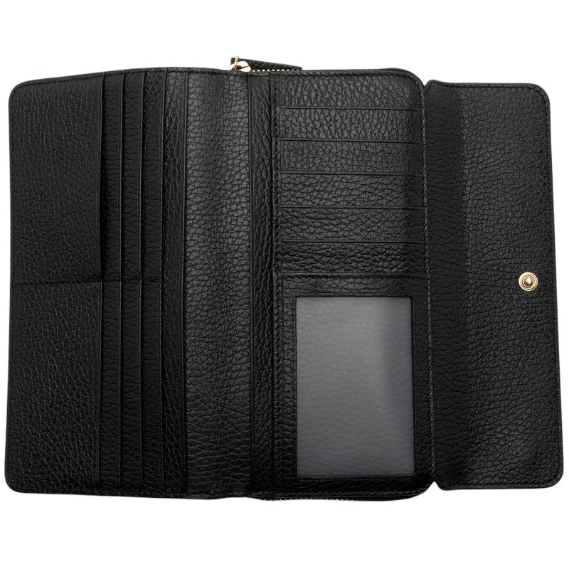 Gucci Leather Interlocking G Continental Wallet (SHF-6vJqS2) - Barde - Image 5