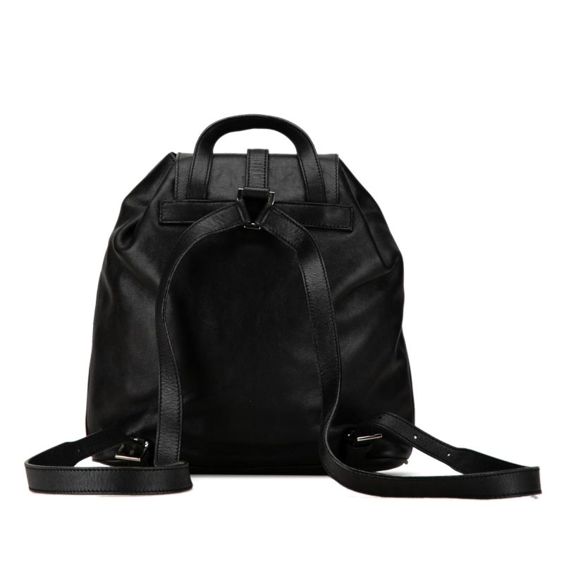 Gucci Leather Jackie Backpack (SHG-VVWUKO) - Barde - Image 3