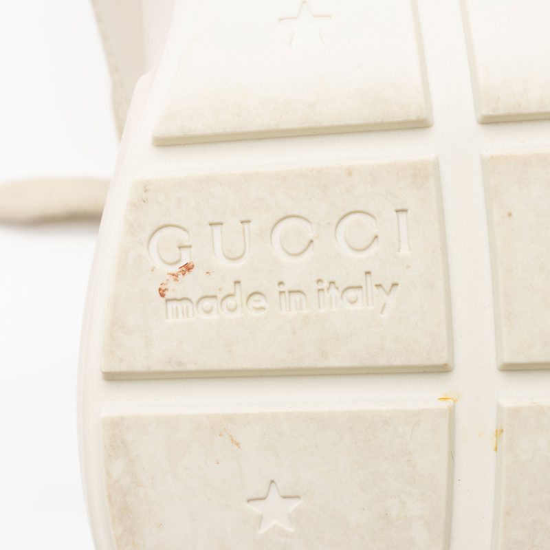 Gucci Leather Logo Rhyton Sneakers - Size 6 / 36 (SHF-5yPELc) - Barde - Image 8