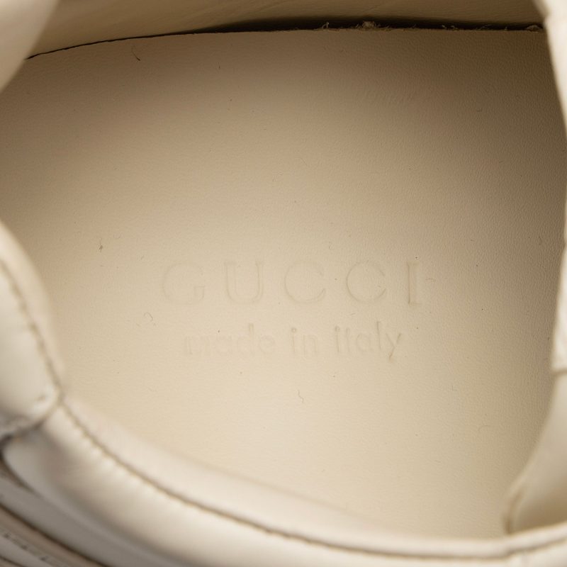 Gucci Leather Logo Rhyton Sneakers - Size 6 / 36 (SHF-5yPELc) - Barde - Image 6