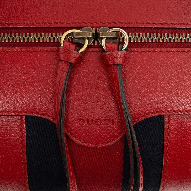 Gucci Leather Neo Vintage Doctors Bag (SHF-s1qCNN) - Barde - Image 10