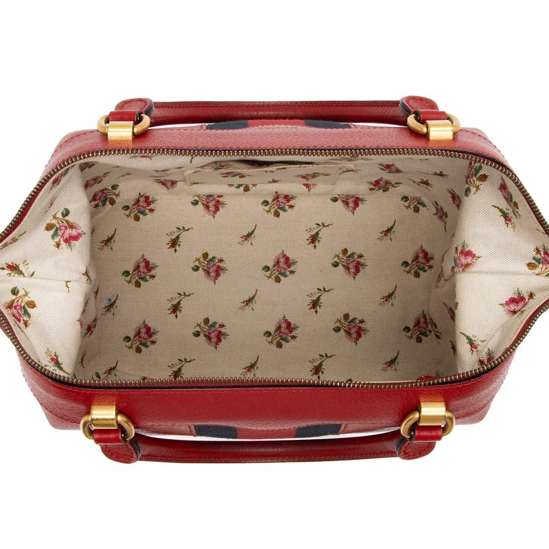Gucci Leather Neo Vintage Doctors Bag (SHF-s1qCNN) - Barde - Image 7