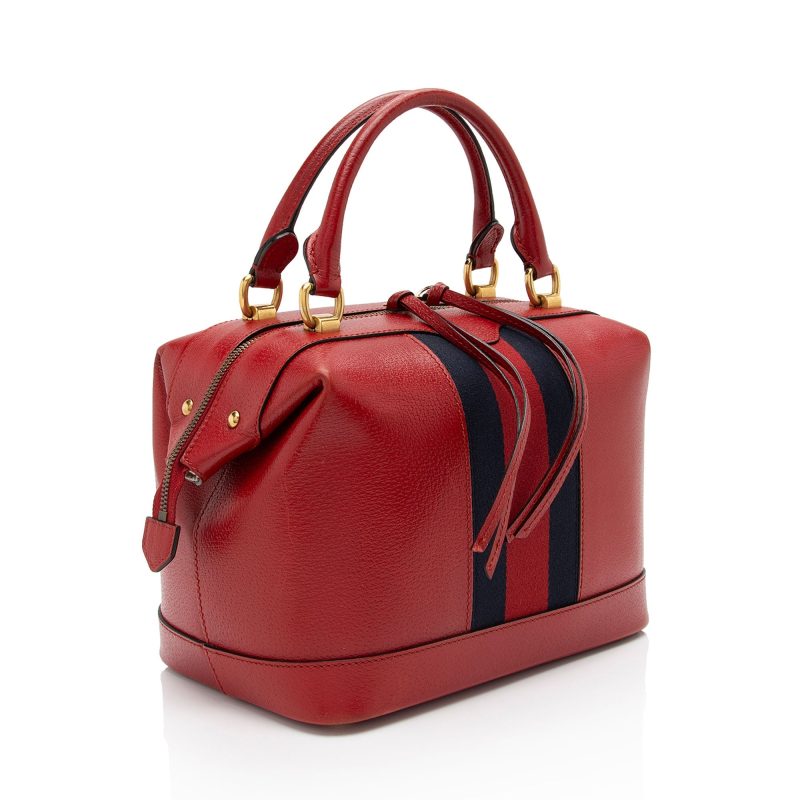 Gucci Leather Neo Vintage Doctors Bag (SHF-s1qCNN) - Barde - Image 2