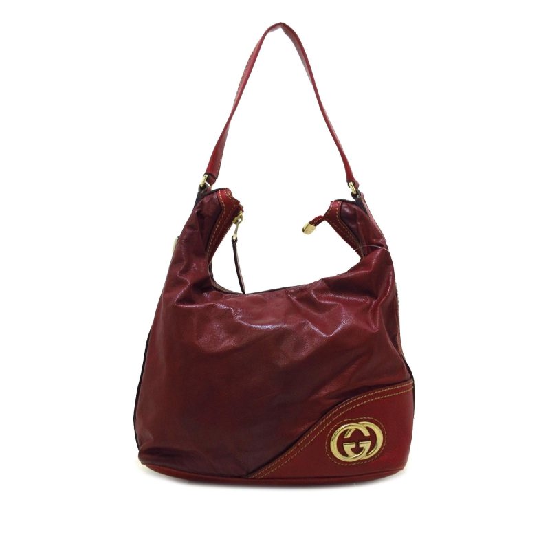 Gucci Leather New Britt Shoulder Bag (SHG-UHSdA6) - Barde