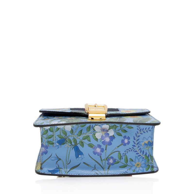 Gucci Leather New Flora Sylvie Mini Chain Bag (SHF-Yl1uiM) - Barde - Image 4