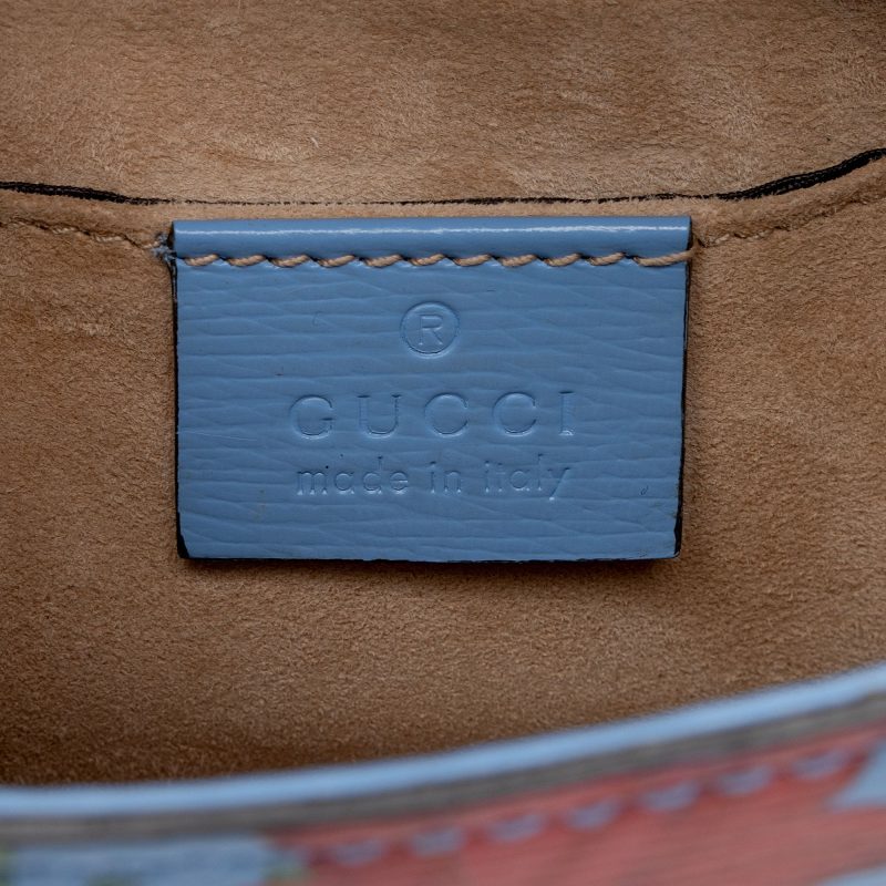 Gucci Leather New Flora Sylvie Mini Chain Bag (SHF-Yl1uiM) - Barde - Image 8