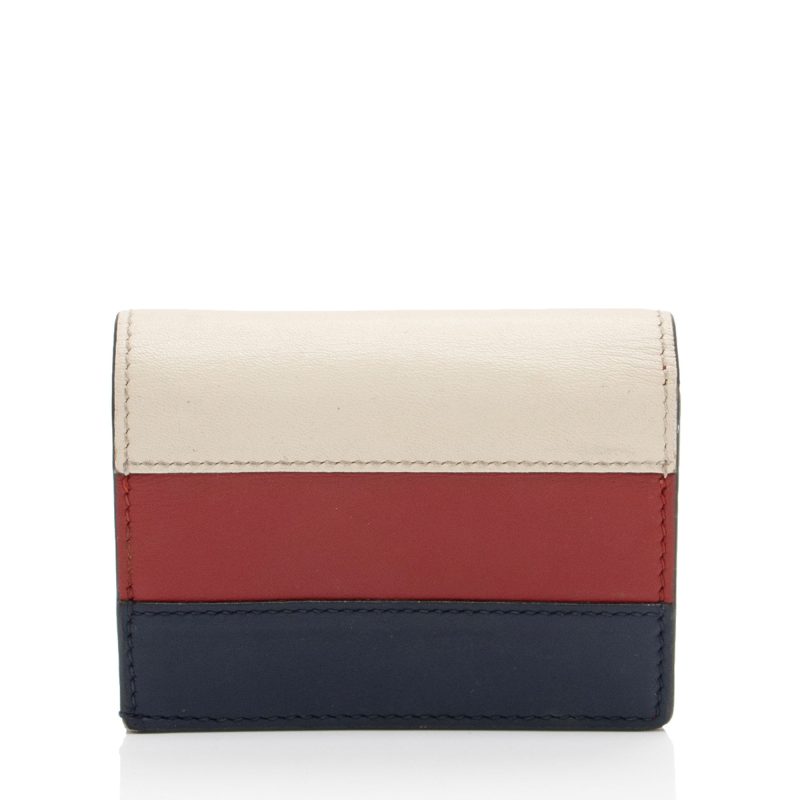 Gucci Leather Queen Margaret Bee Card Case (SHF-xcHoPF) - Barde - Image 3