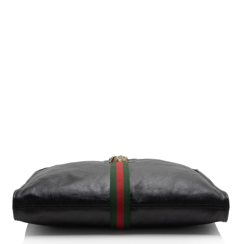 Gucci Leather Rajah Large Tote (SHF-mZ5Dai) - Barde - Image 4