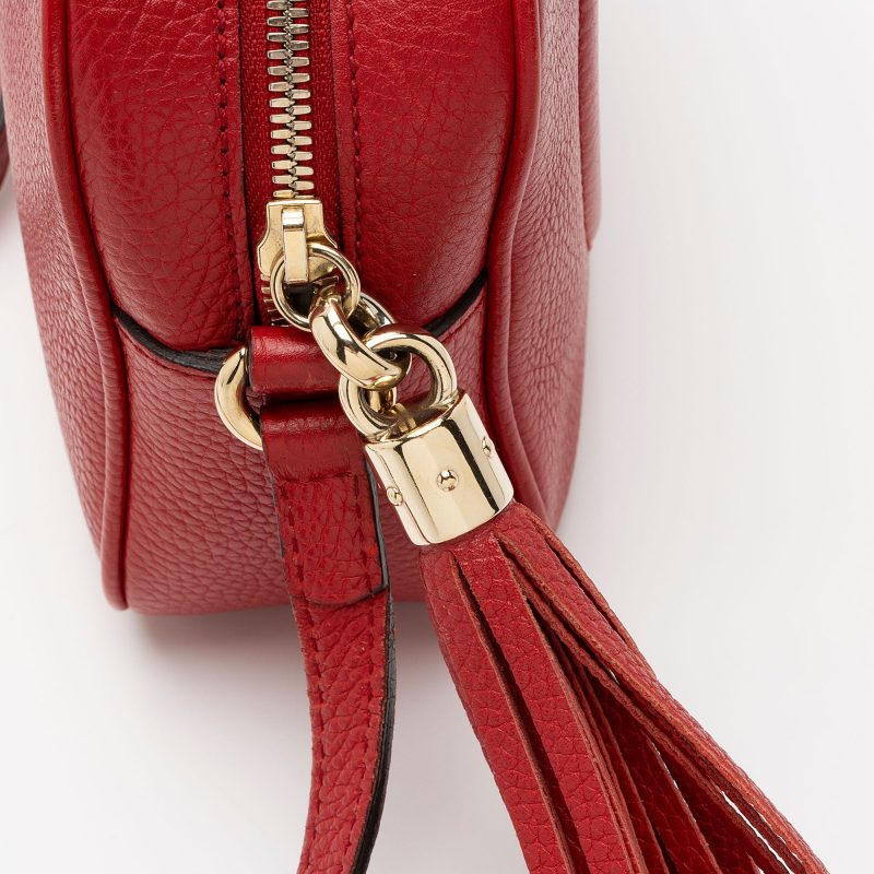 Gucci Leather Soho Disco Bag (SHF-8Xeyra) - Barde - Image 9