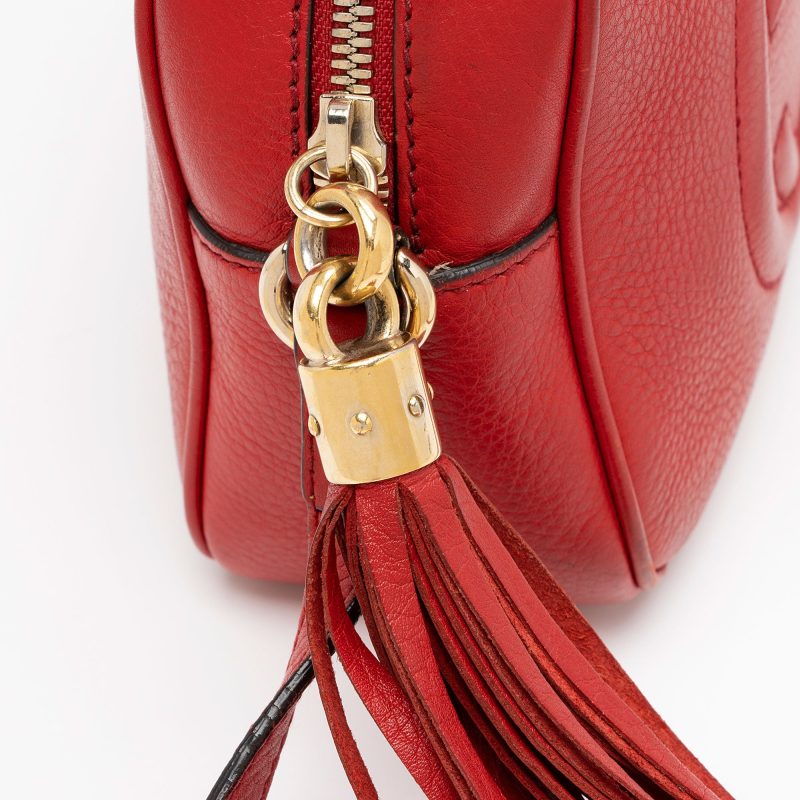 Gucci Leather Soho Disco Bag (SHF-RmFqvD) - Barde - Image 9