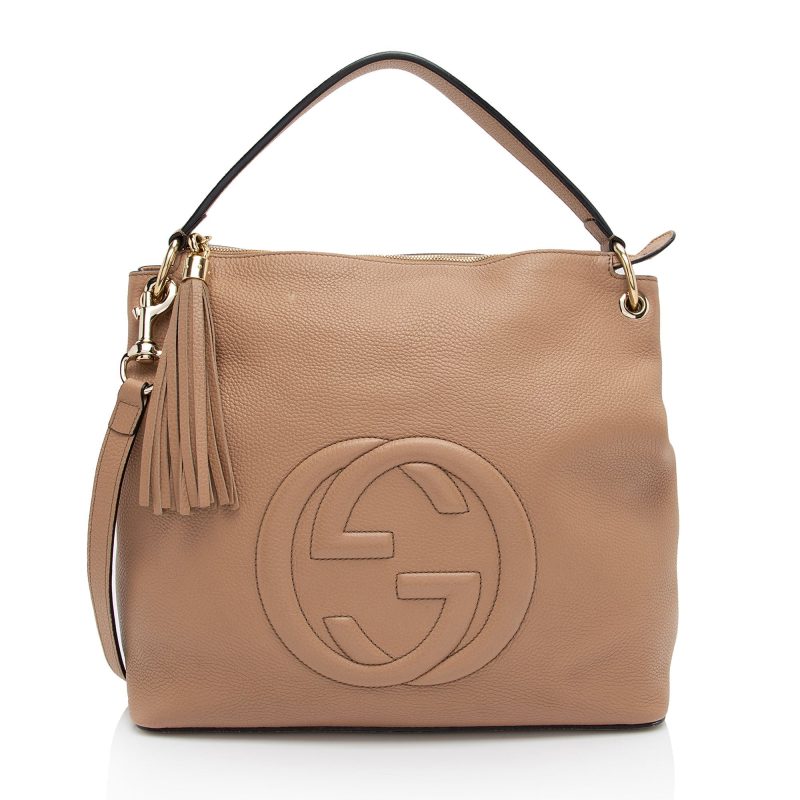 Gucci Leather Soho Large Convertible Shoulder Bag (SHF-94bctP) - Barde