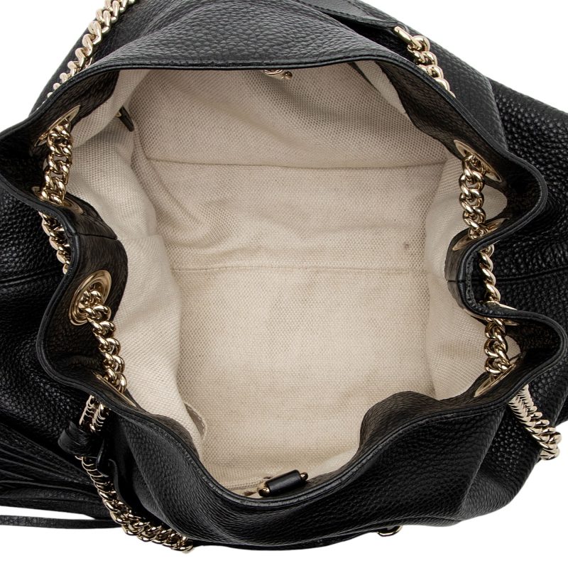 Gucci Leather Soho Medium Shoulder Bag (SHF-6FC3cn) - Barde - Image 7