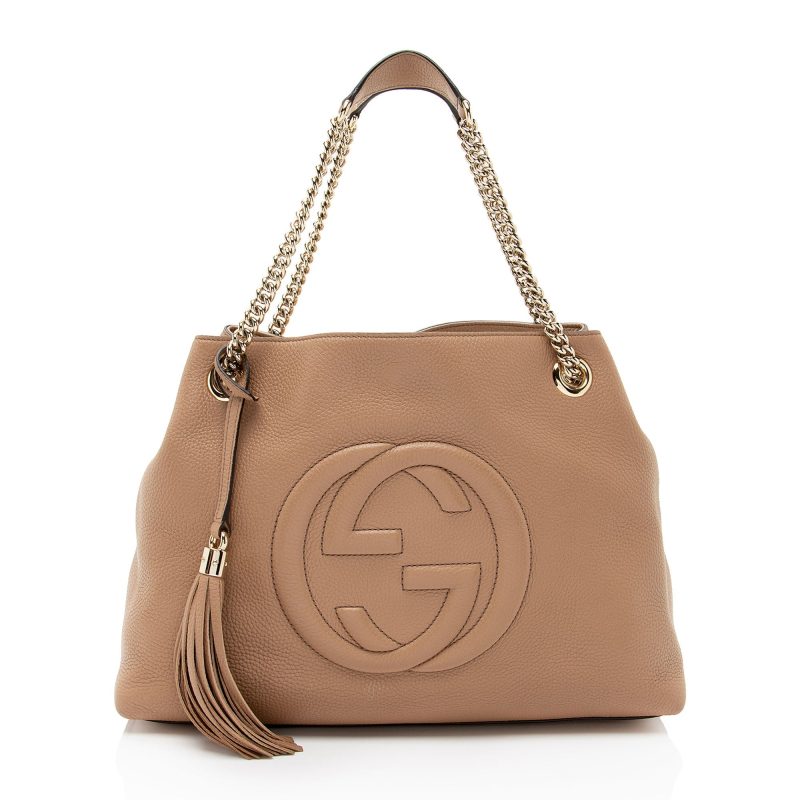 Gucci Leather Soho Medium Shoulder Bag (SHF-xrjV3r) - Barde
