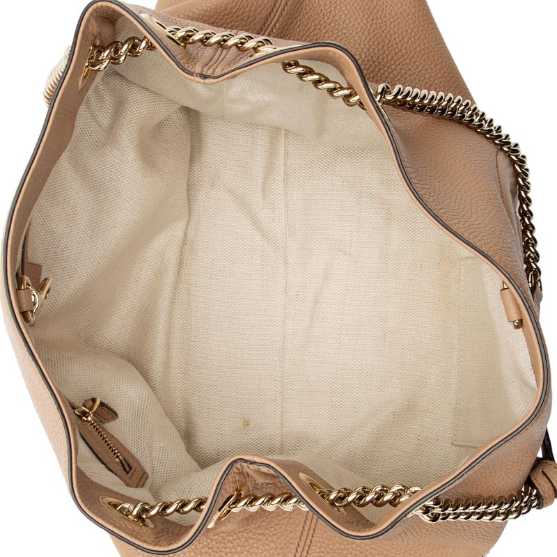Gucci Leather Soho Medium Shoulder Bag (SHF-xrjV3r) - Barde - Image 7
