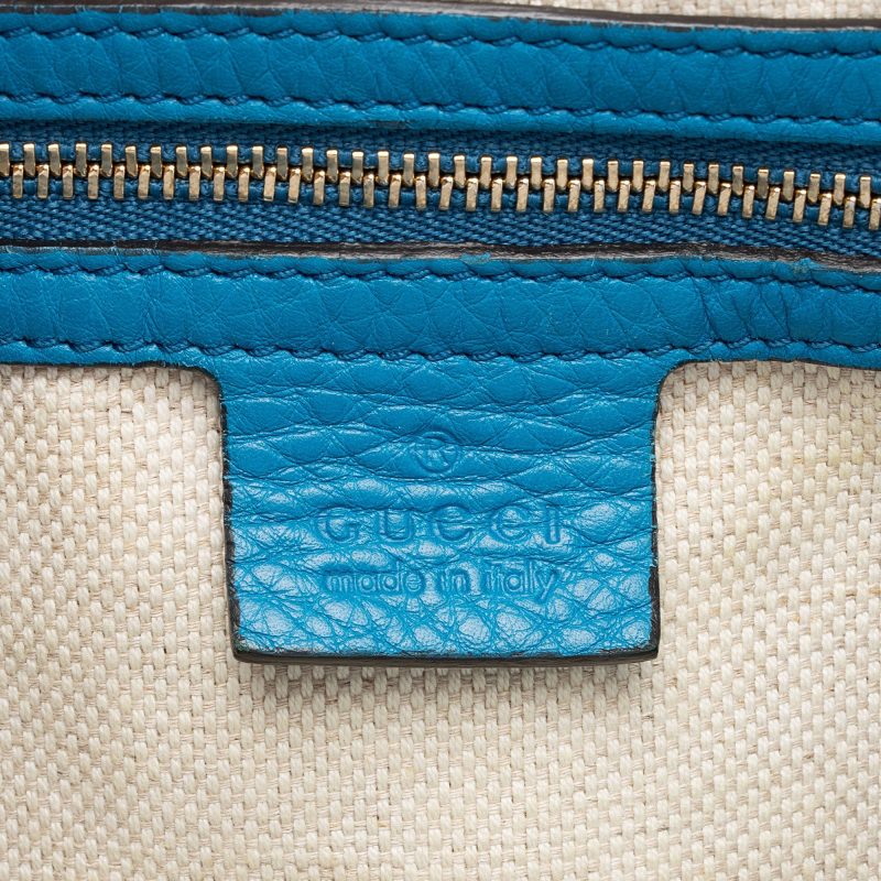 Gucci Leather Soho Medium Tote (SHF-u27fqE) - Barde - Image 8