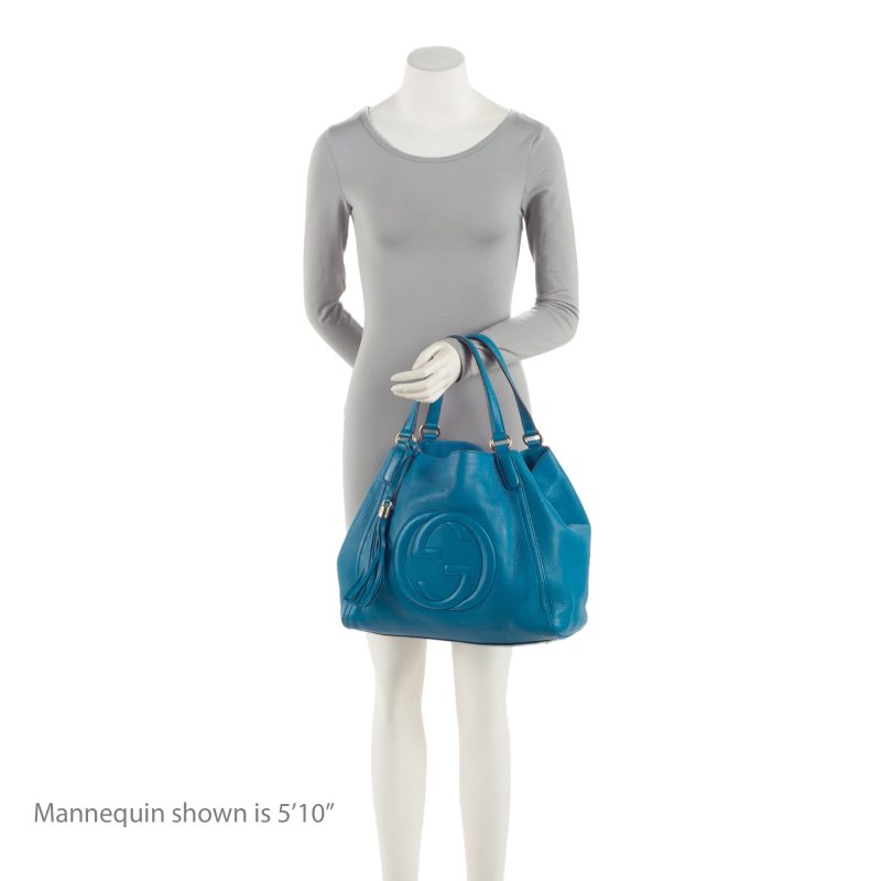 Gucci Leather Soho Medium Tote (SHF-u27fqE) - Barde - Image 5