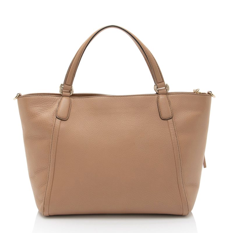 Gucci Leather Soho Top Handle Tote (SHF-eGmC43) - Barde - Image 3