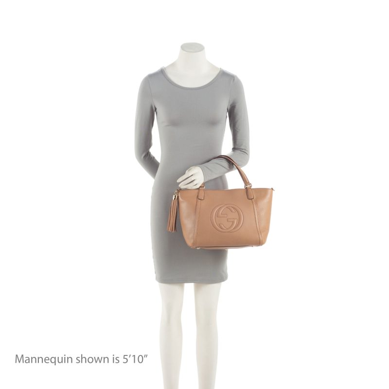 Gucci Leather Soho Top Handle Tote (SHF-eGmC43) - Barde - Image 5