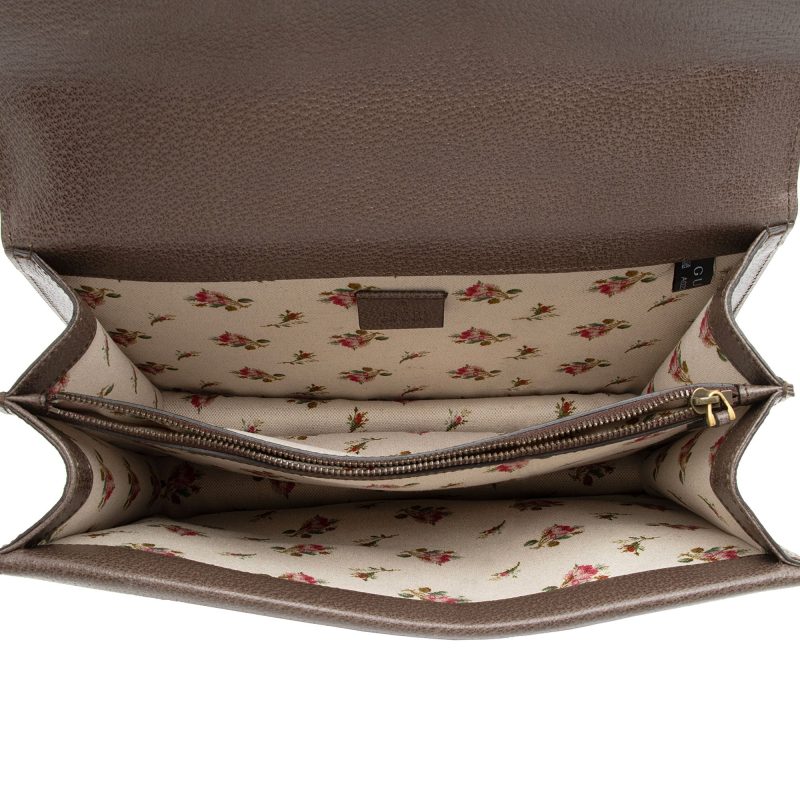 Gucci Leather Web Dionysus Medium Shoulder Bag (SHF-fkJx6y) - Barde - Image 7
