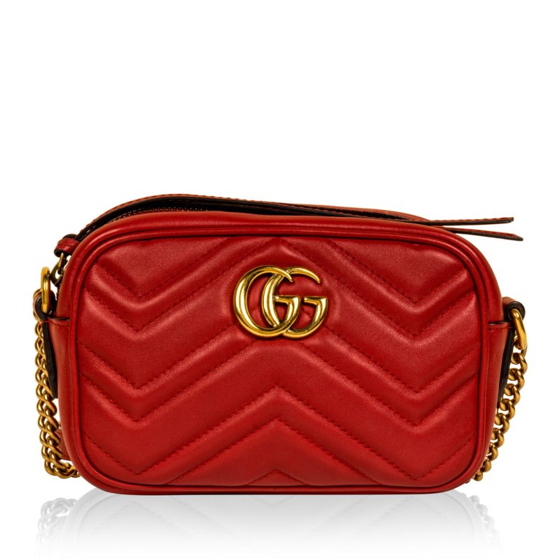 Gucci Mini Marmont Camera Crossbody - Barde