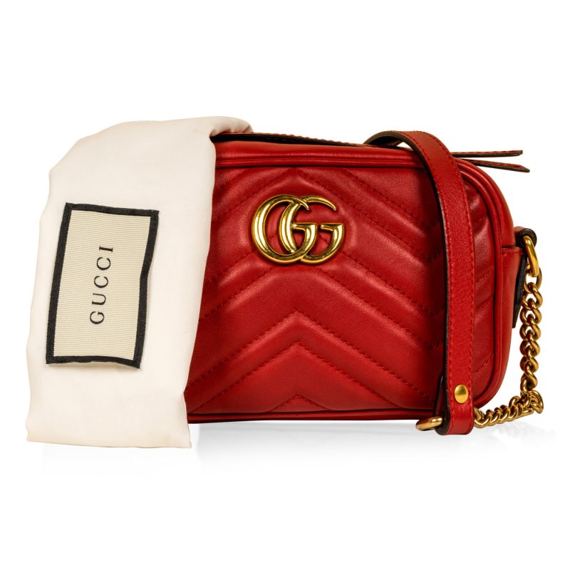 Gucci Mini Marmont Camera Crossbody - Barde - Image 7