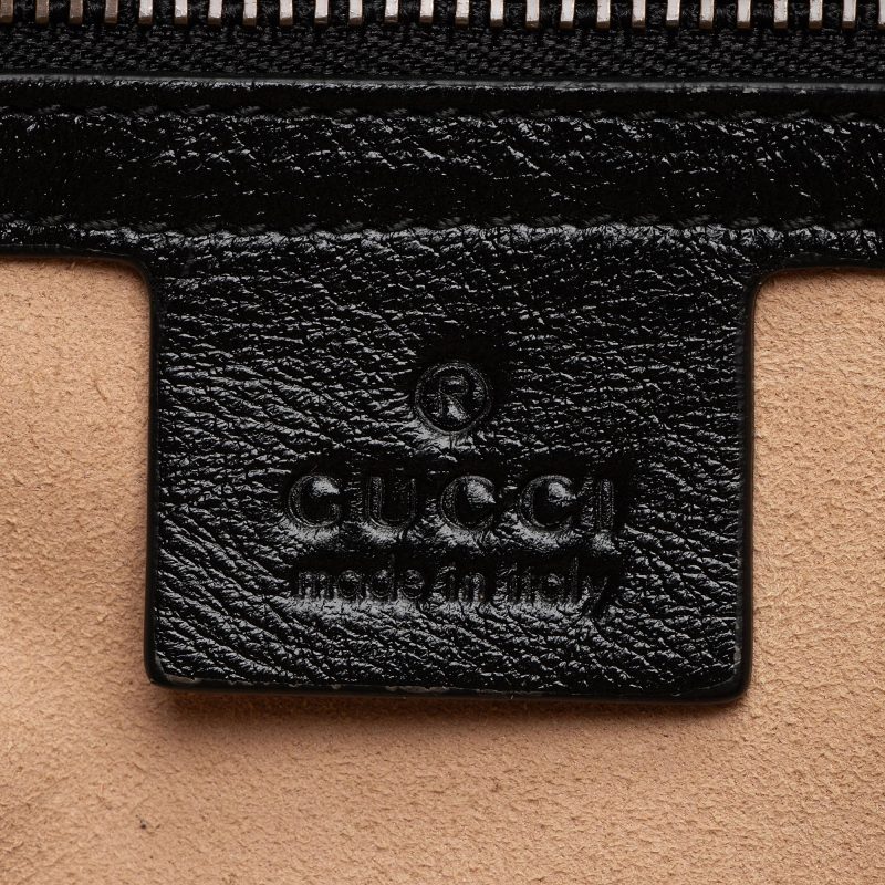 Gucci Matelasse Calfskin GG Marmont Medium Chain Tote (SHF-J9nqlQ) - Barde - Image 8