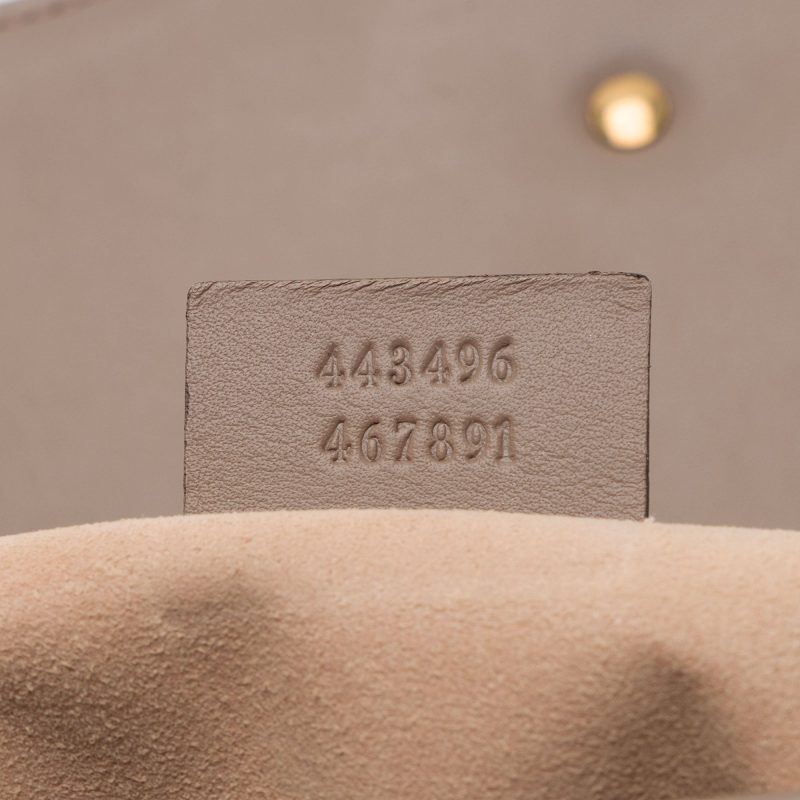 Gucci Matelasse Leather GG Marmont Medium Flap Shoulder Bag (SHF-EZthFS) - Barde - Image 6
