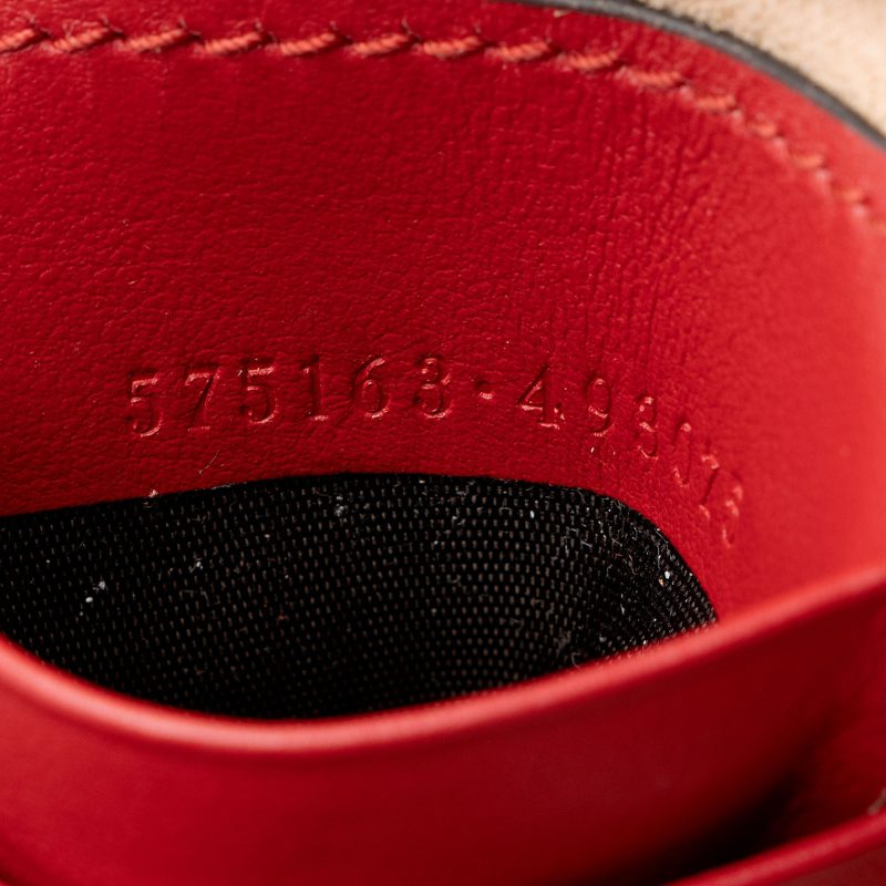 Gucci Matelasse Leather GG Marmont Mini Bucket Bag (SHF-5Z20gx) - Barde - Image 6