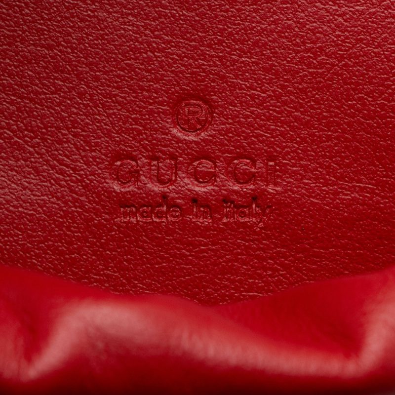 Gucci Matelasse Leather GG Marmont Mini Bucket Bag (SHF-5Z20gx) - Barde - Image 8