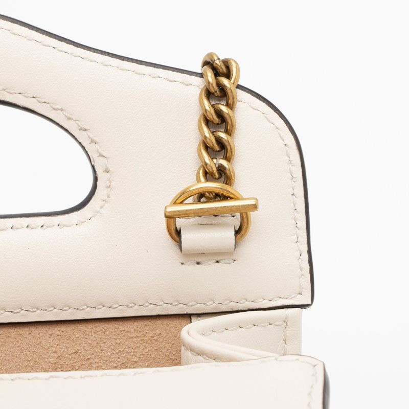 Gucci Matelasse Leather GG Marmont Mini Slip Top Handle (SHF-krsWgi) - Barde - Image 10
