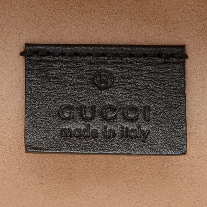 Gucci Matelasse Leather GG Marmont Round Mini Backpack (SHF-tbmiZF) - Barde - Image 8