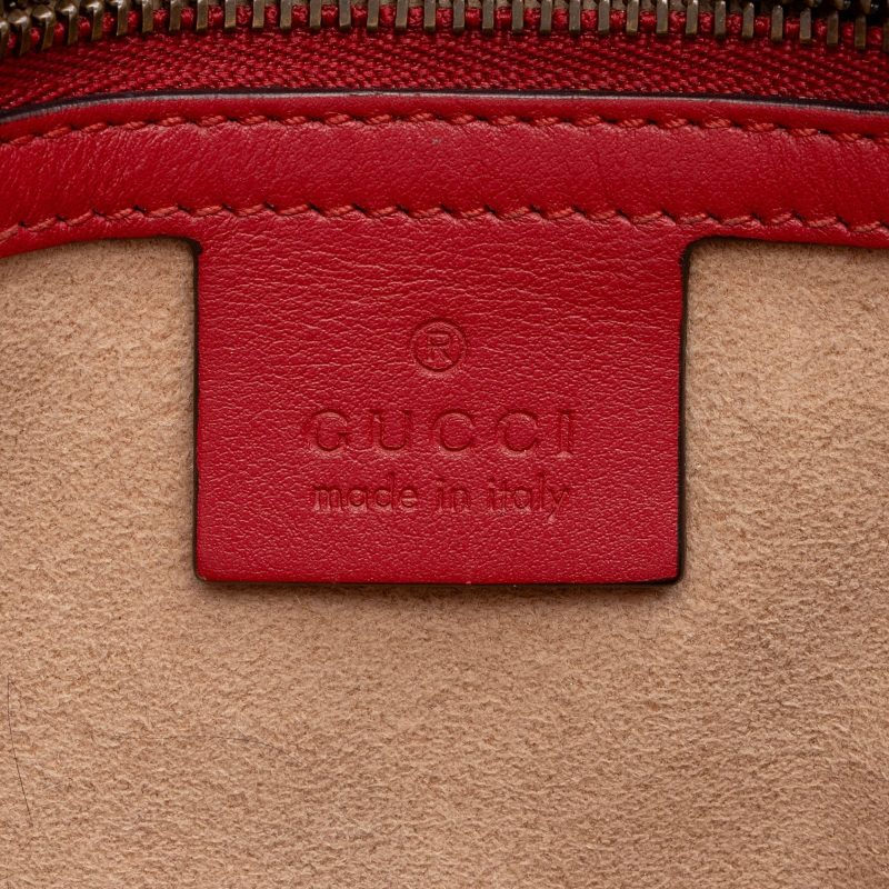 Gucci Matelasse Leather GG Marmont Small Flap Bag (SHF-X3SjWs) - Barde - Image 8