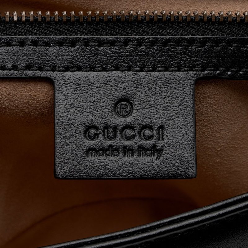 Gucci Matelasse Leather GG Marmont Small Flap Bag (SHF-lcLQ2a) - Barde - Image 8