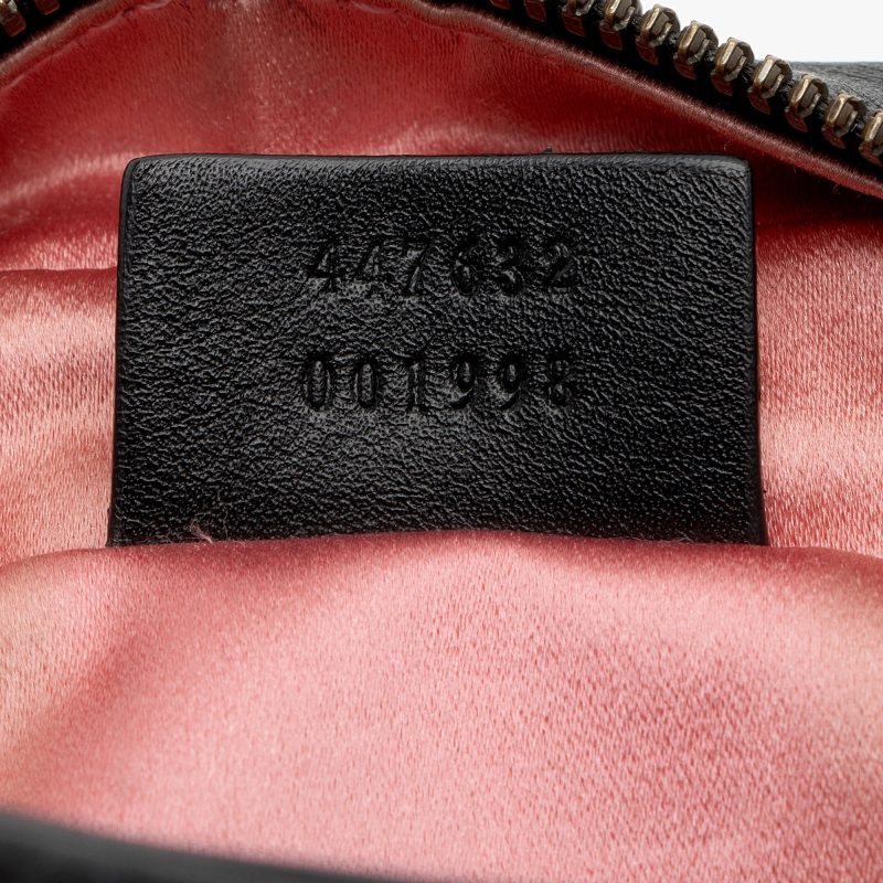 Gucci Matelasse Leather GG Marmont Small Shoulder Bag (SHF-cKg6iD) - Barde - Image 6