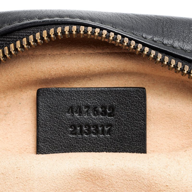Gucci Matelasse Leather GG Marmont Small Shoulder Bag (SHF-jE5N59) - Barde - Image 6