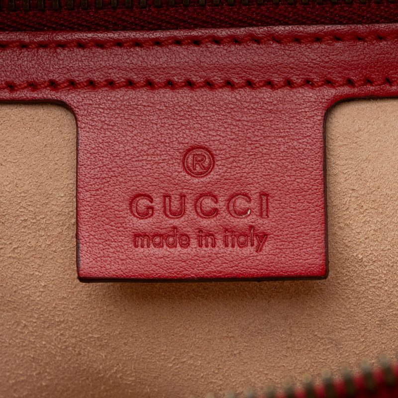 Gucci Matelasse Leather GG Marmont Zip Around Top Handle (SHF-ahwcCx) - Barde - Image 8