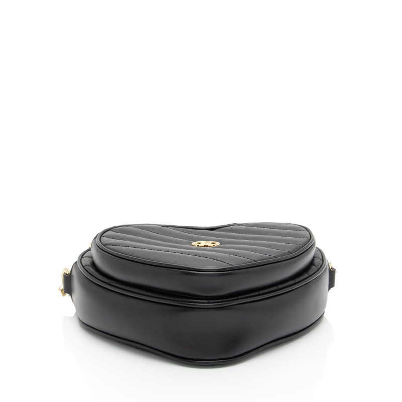 Gucci Matelasse Leather Interlocking G Heart Mini Shoulder Bag (SHF-j5rydx) - Barde - Image 4