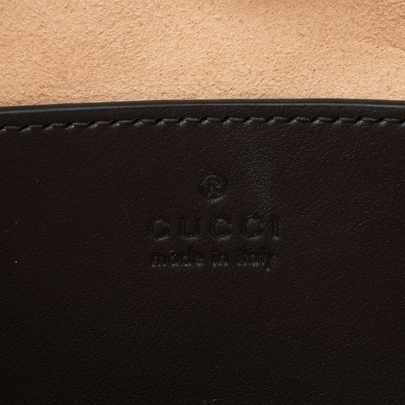 Gucci Matelasse Leather Interlocking G Heart Mini Shoulder Bag (SHF-j5rydx) - Barde - Image 8