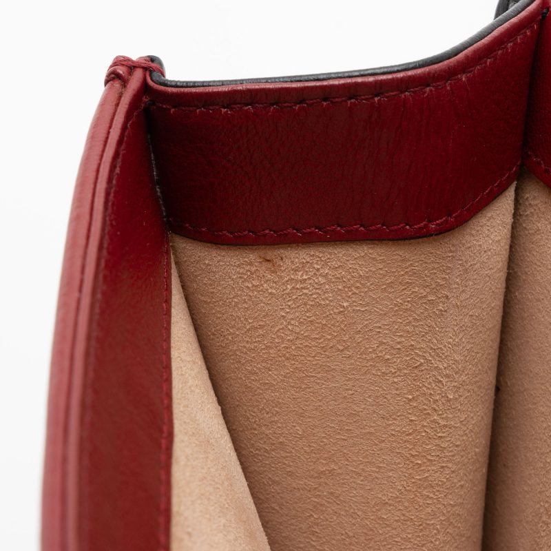 Gucci Matelasse Leather Torchon GG Marmont Clutch (SHF-CeLx8H) - Barde - Image 9