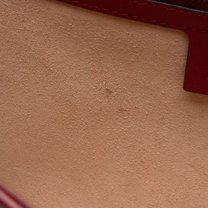 Gucci Matelasse Leather Torchon GG Marmont Clutch (SHF-CeLx8H) - Barde - Image 10