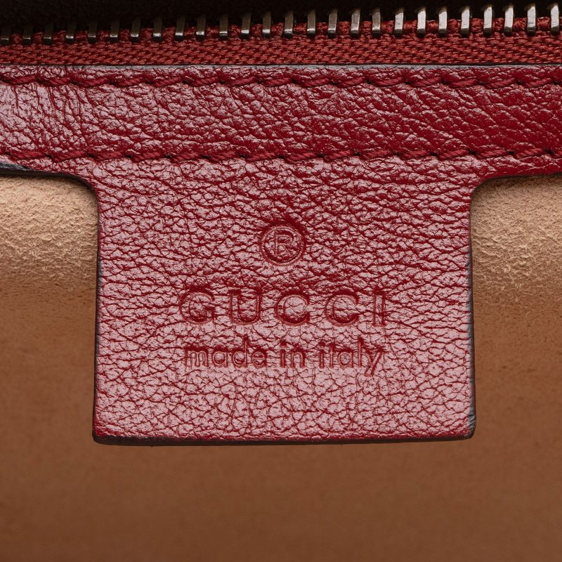 Gucci Matelasse Leather Torchon GG Marmont Clutch (SHF-CeLx8H) - Barde - Image 7