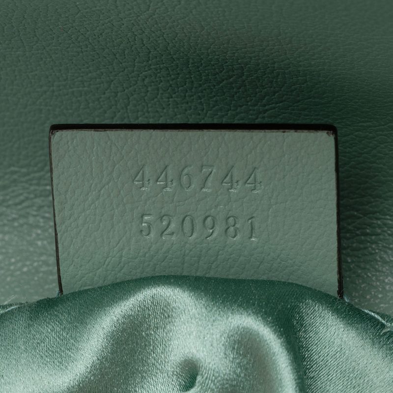 Gucci Matelasse Sequin GG Marmont Mini Flap Bag (SHF-09pAUc) - Barde - Image 6