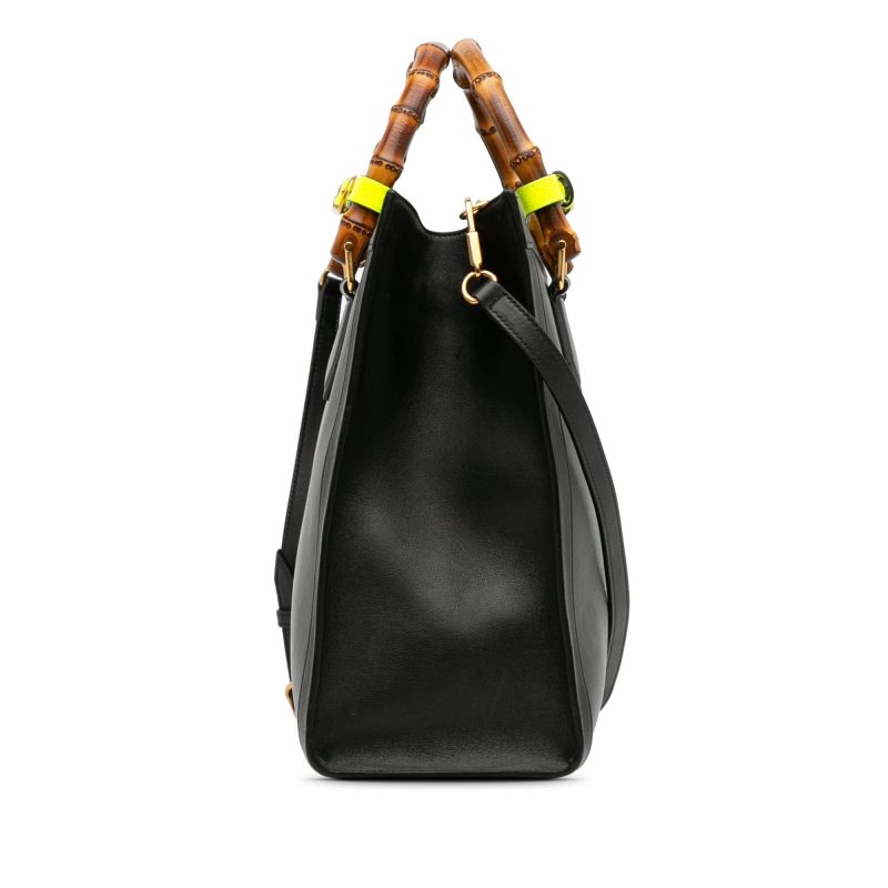 Gucci Medium Bamboo Diana Satchel (SHG-eqiq70) - Barde - Image 4