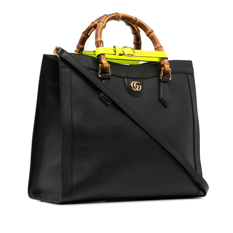 Gucci Medium Bamboo Diana Satchel (SHG-eqiq70) - Barde - Image 2
